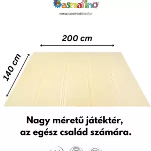 Vanilla játszószőnyeg 200x140cm - Kép 5