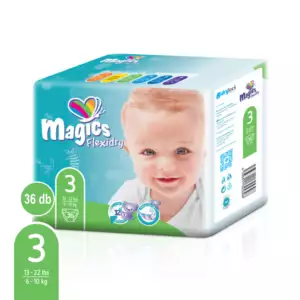 Magics Flexidry 3-as pelenka 6-10kg - 36db