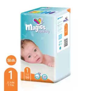 Magics Flexidry újszülött 1-es pelenka 2-5kg - 50db